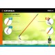 Мотыга PH-180 FIBER, 180 х 125 х 1360 мм, нержавеющая сталь, трапециевидный профиль, фибергласовый черенок, PROLine GRINDA 39592