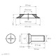 Нож для рейсмуса (арт.34291) REISMUS KRAFTOOL 34291-S