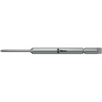 Бита PH 000 x 44 мм сверхтвёрдая под азиатские винты 4 мм Halfmoon серия 851/9 C J PH Wera WE-134605