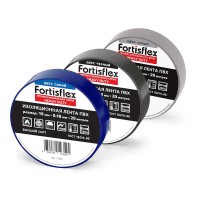 Изолента ПВХ Heavy Duty 19х0.18х20 (ж/з) (Fortisflex) (90823)