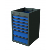 Тумба с 7-ю ящиками синий RUNTEC TI7-7016-5005