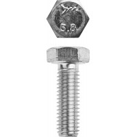 Болт M8 x 30 мм, кл. пр. 5.8, цинк, 5 кг, ГОСТ 7798-70 ЗУБР 303080-08-030