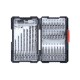 Набор бит, сверл kwb, 33 предмета, кейс (108940)