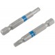Биты стальные, 2 шт., CUTOP Profi, TORX T25, 50 мм (83-661)