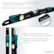 Литой уровень A-RATE CONTROL Shark, 600 мм, с инновационным зеркальным глазком KRAFTOOL 34920-60