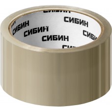 Клейкая лента 48 мм 50 м 40 мкм прозрачная СИБИН 12055-50-50_z02
