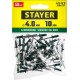 Заклепки алюминиевые Color-FIX, 4.0 х 10 мм, зеленый насыщенный, 50 шт STAYER Professional 3125-40-6005