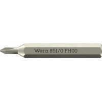 851/0 Micro Phillips Бита крестовая, PH 00 x 30 мм, хвостовик шестигранный 5/32