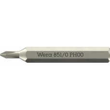851/0 Micro Phillips Бита крестовая, PH 00 x 30 мм, хвостовик шестигранный 5/32