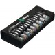 Набор с трещоткой 1/4 28 пр. реверс Zyklop Metal Switch серия 8100 SA 8 Wera WE-004018