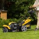 Бензиновая газонокосилка GLT-460SP-T, Trike 149 см3, 46 см, привод, панель, 60л Denzel  (58810)