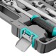Набор инструментов, 1/2, CrV, пластиковый кейс 31 предмет Stels