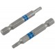 Биты стальные, 10 шт., CUTOP Profi, TORX T15, 50 мм (83-658)