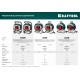 KRAFTOOL K-325, КГ, 3 х 2.5 мм2, 50 м, 4000 Вт, IP44, силовой удлинитель на стальной катушке (55086-50)