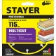 Трос стальной в полимерной оболочке STAYER 4 мм L 100 м 30410-40  