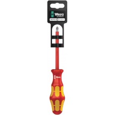 Отвёртка диэлектрическая PlusMinus 2 x 100 мм VDE SB серия 165 i PZ/S Wera WE-100022