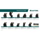 Сумка поясная 280 х 200 мм с быстросъёмным креплением FastClip KP-13E KRAFTOOL 38772