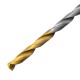 Набор сверл по металлу, 1-13 мм, Р6М5-TiN, Golden Tip, 25 шт Denzel (723009)
