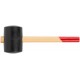 Киянка резиновая, деревянная ручка 90 мм ( 1200 гр )