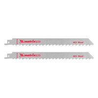 Полотна по дереву для сабельной пилы S1111K 200/8.5 мм, HCS, 2 шт, Pro Matrix