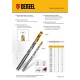 Сверло спиральное по металлу 4,5 x 80 мм, Р6М5, Golden Tip Denzel (718231)