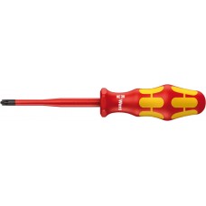Отвёртка диэлектрическая PlusMinus 1 x 80 мм с узким концом VDE серия 165 iS PZ/S Wera WE-006465