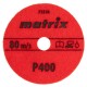 Алмазный гибкий шлифовальный круг, 100 мм, P400, мокрое шлифование, 5 шт. Matrix (73510)