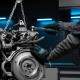 Набор инструментов, 1/4, 1/2, CrV, 120 зубьев, 115 предметов Gross
