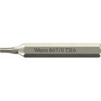 867/0 Micro TORX бита, TX 6 x 30 мм, хвостовик шестигранный 5/32