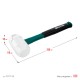 Киянка белая 450 г X-FORCE KRAFTOOL 2077-45