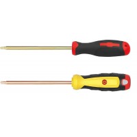 Отвертка Torx Т40*200 мм (общ.327мм) искробезопасный сплав AlCu 264A-1012, HORTZ