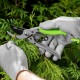 Секатор прямого реза, 200 мм, металлические рукоятки, верхняя в ПВХ - оболочке, Сибртех (60495)
