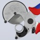 Труборез-ножницы для композитных и пластиковых труб, O 26 мм (KN-902525)