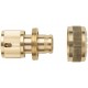 Соединитель, латунь 3/4 (77441)