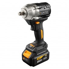 Гайковерт ударный аккумуляторный RUNTEC PRO 1/2, 20В, 2*4Ач, 750Нм, RUNTEC, RT-IW750
