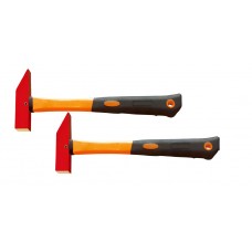 Молоток с квадратным бойком 250 гр BeCu рукоятка фибергласс, искробезопасный 189-1002, HORTZ