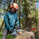 Пила цепная, бесщ.мотор, 45 см (18), Oregon. В комплекте: 1 батарея 4.0Ач, ЗУ X6 60В