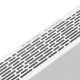 Конвектор электрический XCE-1500, 230 В, 1500 Вт, X-образный нагреватель Denzel (98131)