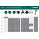 Нож для триммера 255 мм 4T ЗУБР НТ-4 71145