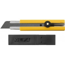 Нож 25 мм, в комплекте с лезвиями EXCEL BLACK 5 шт OLFA OL-H-1BB/5BB