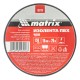 Изолента ПВХ, 19 мм х 20 м, черная, 150 мкм Matrix (88778)