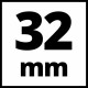 Перфоратор Einhell TE-RH 32-1600 4F,SDS plus,1600вт,4.5Дж,32мм,3реж,кейс E-box (4258508)