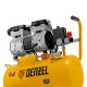 Компрессор DLS950/24 безмаслянный малошумный 950 Вт, 165 л/мин, ресивер 24 л Denzel (58026)