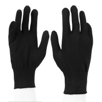 Перчатки Нейлон, 13 класс, черные, XL (67843)