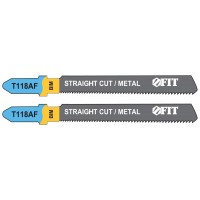 Полотна по металлу, Bimetal, фрезерованные, волнистые зубья, 76/51/1,2 мм (T118AF), 2 шт. (40971)