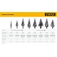 Сверло по стеклу и кафелю 4х кромка HEX 1/4 STAYER 8 мм 2985-08_z01  