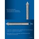 Борфреза твердосплавная 6?5 мм тип J зенкер с вершиной 60° хв-к 6 мм Профессионал ЗУБР 28808-6-5
