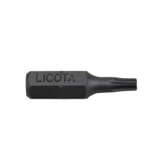 Бита, с шестигранным хвостовиком, 1/4, T15H, 25 мм, 1 шт, Licota, BTT102515