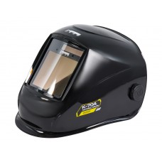 Маска сварщика КЕДР (В РАЗОБР.ВИДЕ) К-704 natural color EXPERT, черная