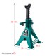 Усиленная страховочная подставка со штифтом S-PIN, 2 т, 290–420 мм KRAFTOOL 43465-2